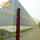 Peach Post 3D Curved Welded Wire Mesh Fence/steel wire net fence