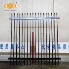 Steel fencing wholesale modern metal used wrought iron fencing for sale