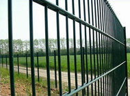 Hot sale security 868 fence powder PVC coated double Wire Mesh Fence