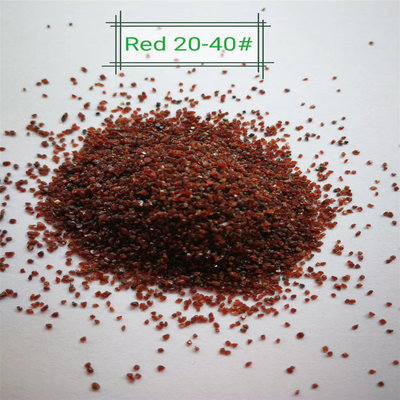 China Factory Direct Supply Red Garnet Sand Blasting Abrasive supplier