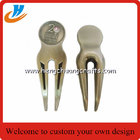 China metal crafts factory specialized in golf magnet ball clips marker
