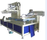 Large Format Full Automatic Multi-Color Screen Printing Machinery for Flatbed Plastic Board with Automatic Unload Arm