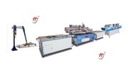Hengjin Printing Machinery Single Color Screen Printing Machine for PP PVC Board with UV Curing Unit