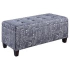 China Living room folding bench ottoman stool fabric ottoman with storage weight lifting bench foot rest bench ottoman manufacturer