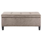 China Bedroom fabric bench cheap folding bench shoe storage ottoman wooden bench weight bench manufacturer