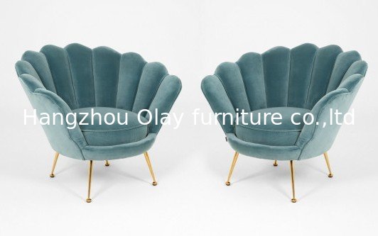 2018 new design event wedding wooden velvet upholstery stainless steel legs chair