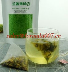 China natural calendula peppermint leaf flower tea triangle teabag supplier