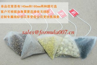 China OEM flower fruit herbal health tea triangle teabag supplier