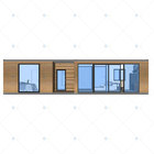 Heya-1X04 House Of Flat Pack Shipping Prefabricated House Norway Personal House Use