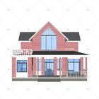 Luxury Villa - (QB08) Popular steel structure Houses Selling In Europe Market And South America Area Customers