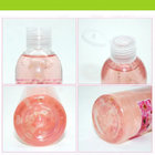 OEM Rose Floral Body Wash with real petal for refreshing deep moisturizing shower gel