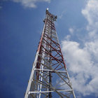 30m Triangular lattice telecommunication steel tower with design wind speed 150kmph