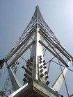 120m Self -supporting 4-legged Lattice Telecommunication Steel tower, Design wind speed-160kmph