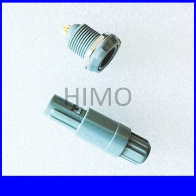 China double key 8 pin lemo self-latching plastic connector supplier