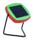 charity use portable reachargebale solar light for Africa with lifepo4 battery 8 hours lighting time supplier