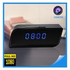 Factory Supply 2018 Hot Selling Digital Alarm Clock CCTV Camera Full HD Spy Clock WIFI 1080P P2P Network Mini IP Camera