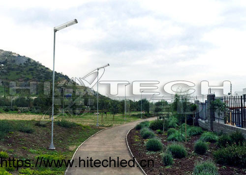China HT-SS-A240 2500lm~3500lm all in one integrated solar led street light, Farolas solares todo en uno supplier