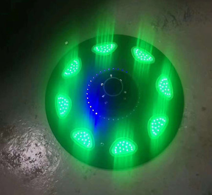 China Hitechled 50W Smart RGB UFO all in one solar LED garden light, 360deg lighting landscape solar LED light, HT-SG-UFO50 supplier