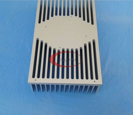 China Customized anodized extruded aluminium heat sink led round supplier