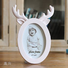 Factory  Direct  Promotion wholesale custom creative good quality animals plush Rabbit ear  Cat ears antlers photo frame