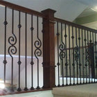 Wrought Iron Balusters/Handrails for home balcony and garden yard  indoor or outdoor usage