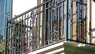 Wrought Iron Balcony Guardrail