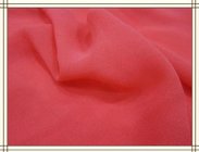 China Watermelon Red Georgette Chiffon Fabric manufacturer