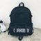 Summer south Korean version of the new canvas backpack female bag schoolbag college wind large capacity travel bag supplier