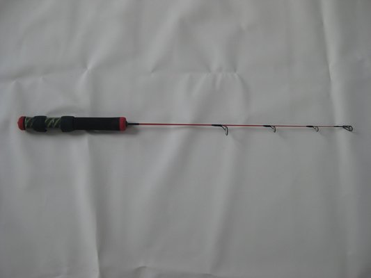 China Red Fire Glass Ice Fishing Rods supplier