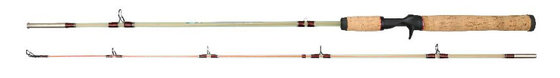 China Transparent solid Casting Fishing Rods 2 pieces 10-20lbs supplier