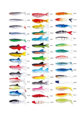 China Plastic high quality  fishing soft lures  Worm supplier