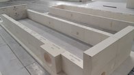 Fused cast Fused cast AZS Brick Zirconia  Corundum brick for Glass Furnace Bottom paving block