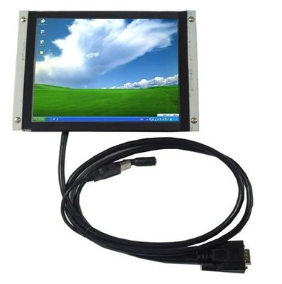 China 8 Inch Open Frame SKD HL-808B Monitor with Touch Screeen for Industrial PC IPC Display supplier