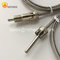 WRET-01 K E type pressure spring head thermocouple temperature sensor with M12 thread 1m cable supplier