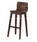 High Back Hotel Bar Stools Button Deco Counter Height Swivel Bar Stools Upholstery supplier