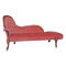 Luxury Custom Leather Chaise Lounge Cushions For Indoor Curved Chaise Lounge Chair supplier