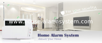 China Easy Handle Auto Dialer GSM LED Wireless House Burglar Alarm System supplier