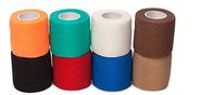3.8cm*4.5m Non-woven fabric horse wrap bandage printed colors tape vet tape wrap no residue leaves on body upon removal