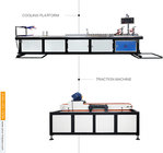 Sinohs  CE ISO  SJZ-65/132 PVC 3D WALL PANEL PRODUCTION LINE