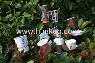 China Huakeo Hot Coffee Paper Cups, with PE lining, 8oz,12oz,16oz,20oz supplier