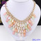 Bohemian Hot Vintage Stylish Layered crystal Beads Tassel Necklace supplier