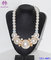 Fashion Luxury Chain Big Pearl Cluster Chunky Choker Bib Statement Necklace supplier