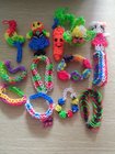 2014 fun loops free creative rainbow loom rubber bands for bracelet for kids