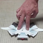 DIY Paper Toys Origami Toys Creative Cartoon Animal  Wolf  Dog Origami Paper Toys Organ Bounce Explosion  Origami Toys