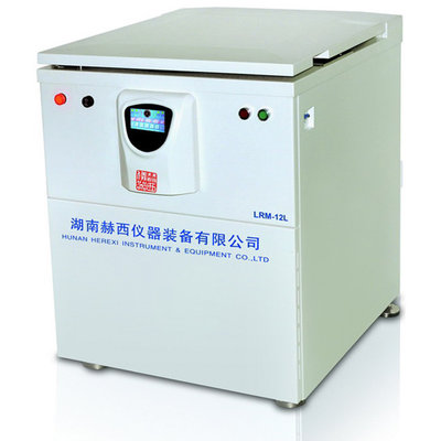 Vertical centrifuge LRM-12L, large capacity centrifuge, floor-standing refrigerated centrifuge, refrigerated centrifuge