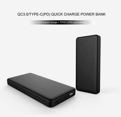Fast charge QC3.0 waterproof IP64 PD 18W cheap price 10000mAh powerbanks supplier
