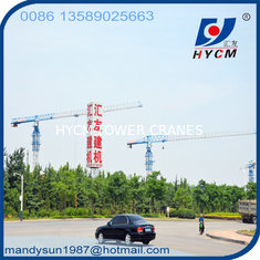 Mobile Tower Crane Specification for QTP125(6016) 60m Jib Crane in Dubai
