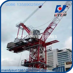 VFD Luffing Jib Tower Crane QTD260(6029) 16 ton 60m Jib Crane
