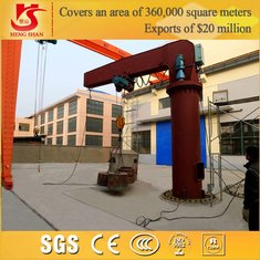 China Light Duty Mounted Column Slewing 0.5ton jib crane supplier