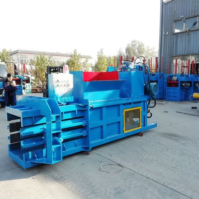 China Waste cardboard carton compress  hydraulic baler baler machine supplier